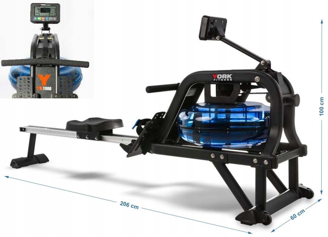 Water rowing machine YORK FITNESS WR1000 Brand York Fitness