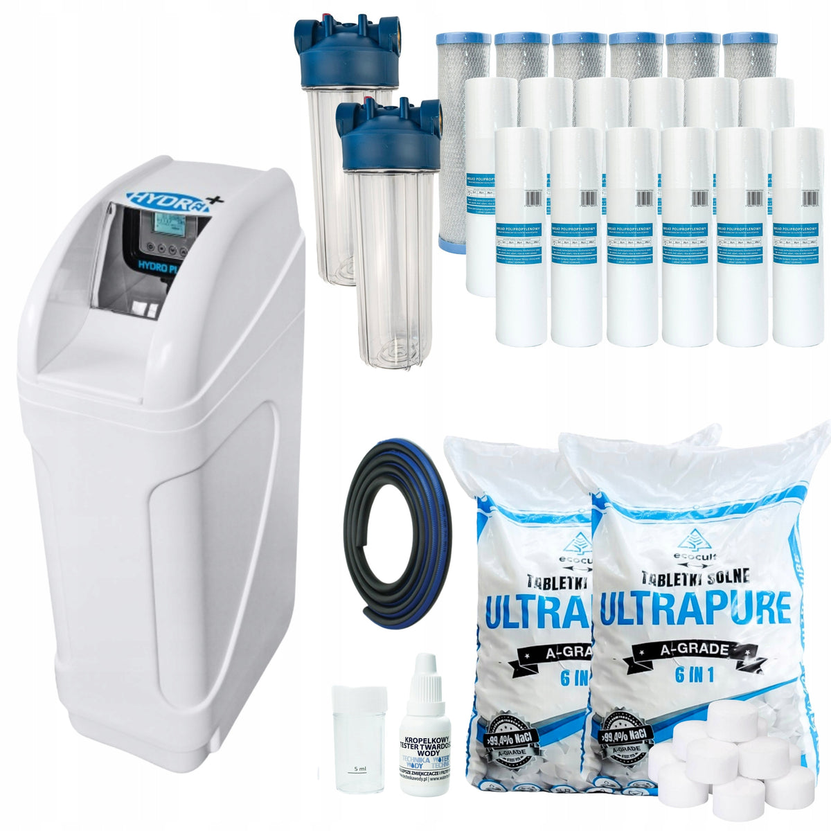 Water softener HYDRO PLUS 22 Treatment station Monosfera Polish manufacturer