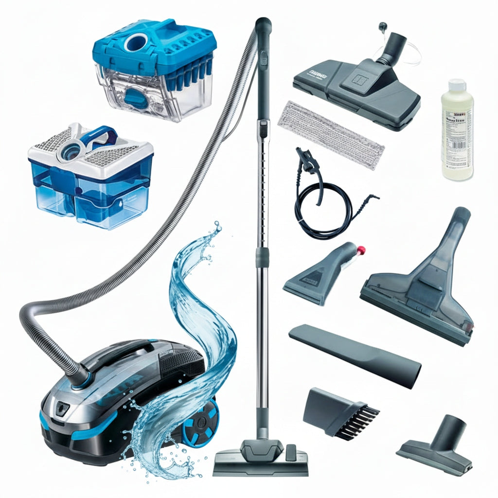 Water washing vacuum cleaner with water filter THOMAS DRY BOX AMPHIBIOUS bagless