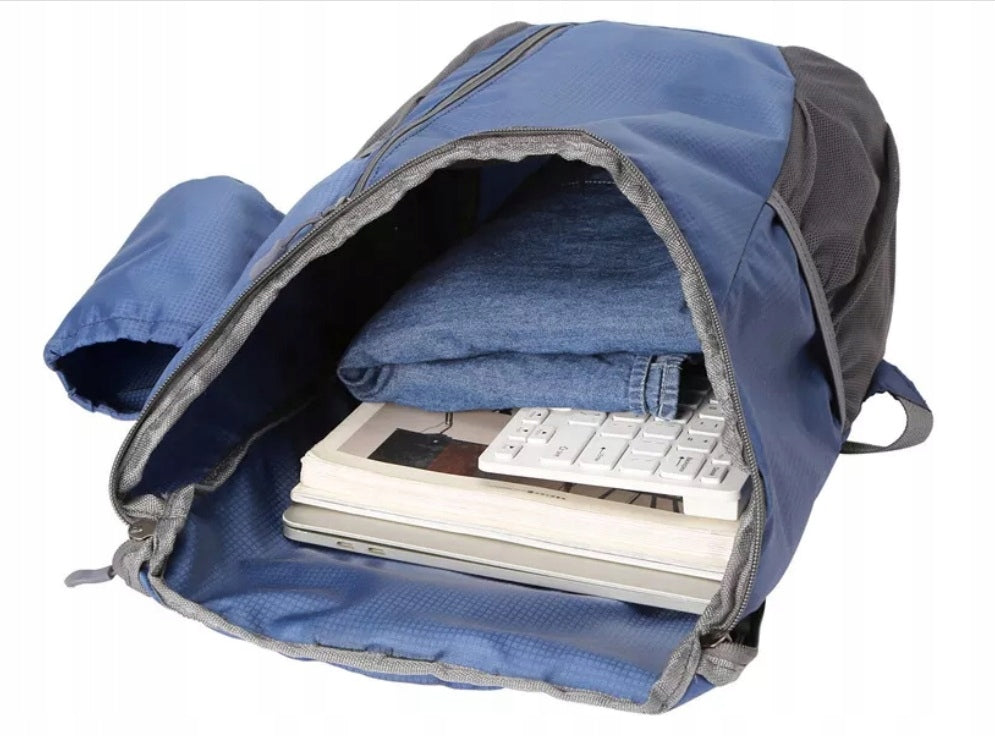 Waterproof FOLDING BACKPACK with cover BLACK EAN (GTIN) 5902973253290