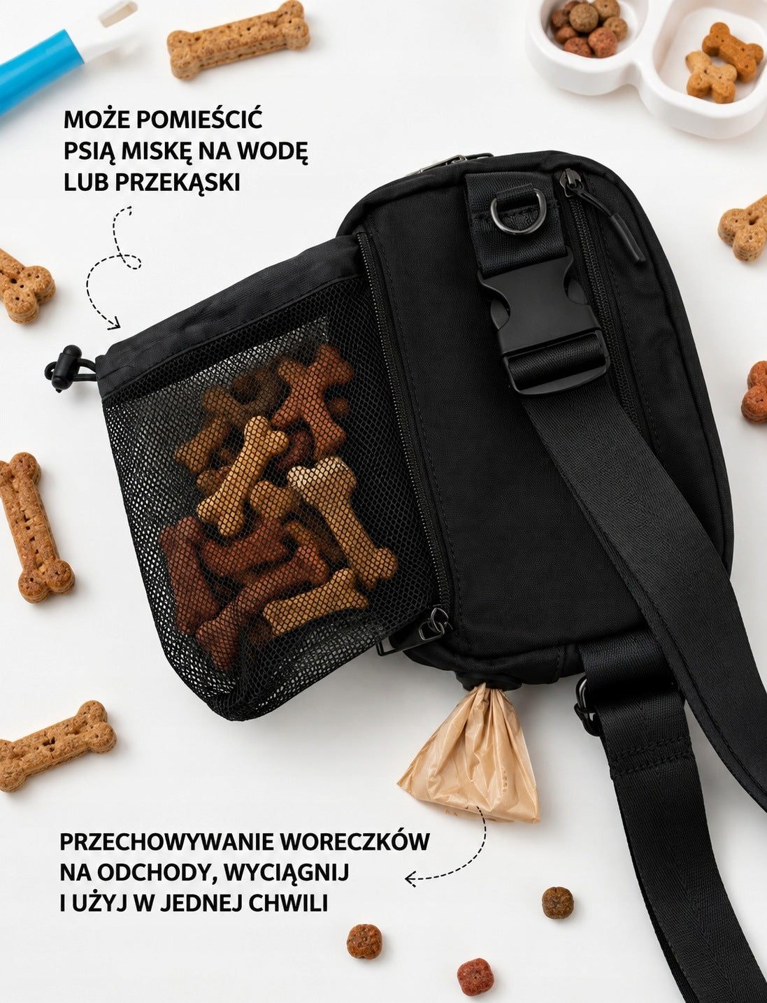 Waterproof Kidney Sachet For Walking With Dog Spacious For Tasty Pouches Packaging status original