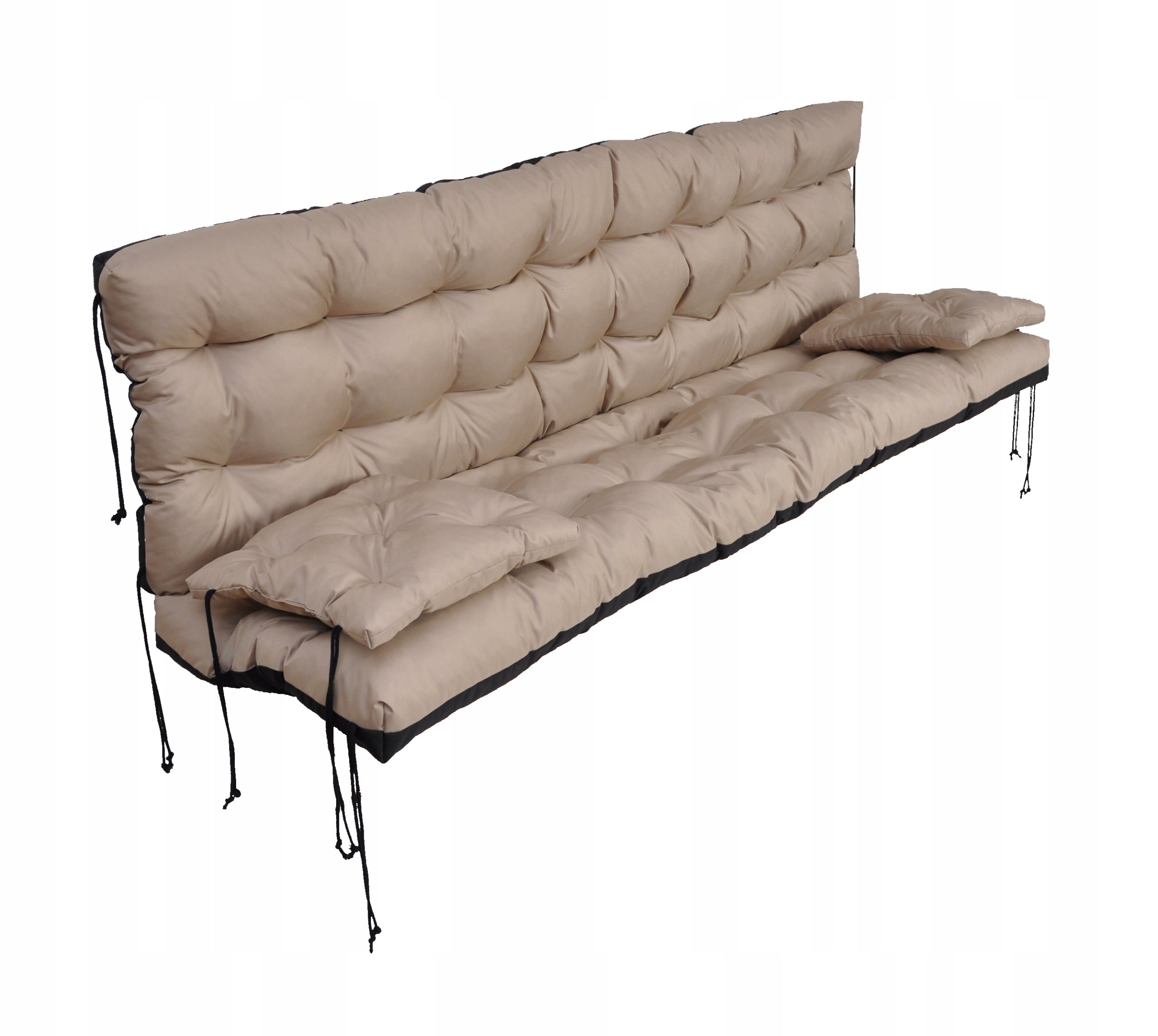 Waterproof Swing Cushion for Garden Bench 160 cm + Cushions 40x40 Manufacturer code WODOODPORNA PODUSZKA NA HUŚTAWKĘ