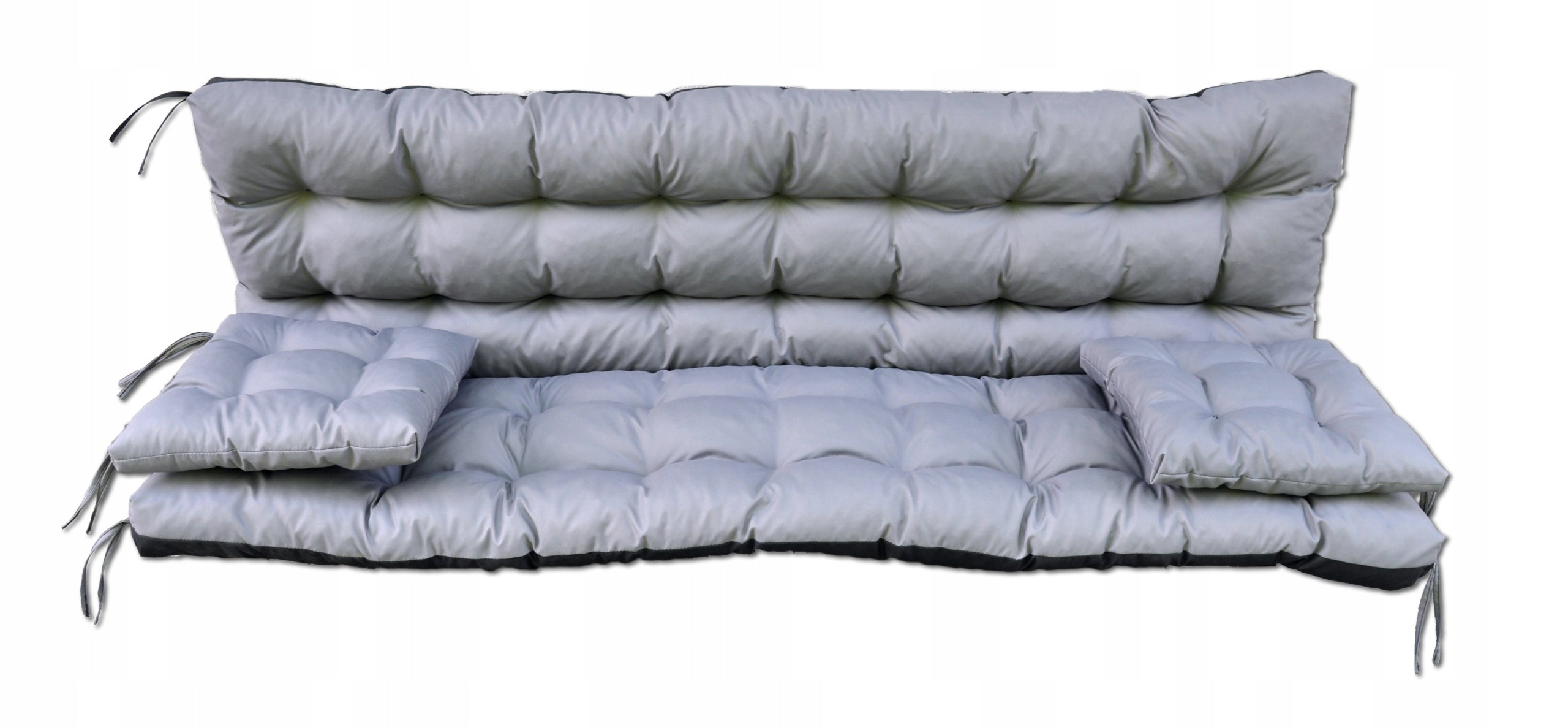 Waterproof Swing Cushion for Garden Bench 160 cm + Cushions 40x40 Manufacturer no brand