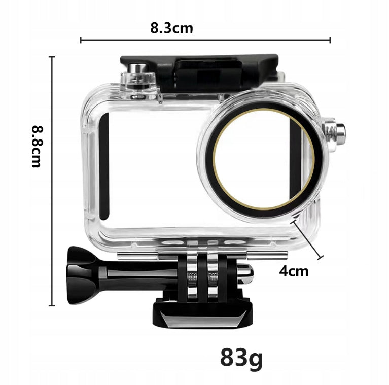 Waterproof Underwater Case for DJI Osmo Action 5 Pro / 4 / 3 Cameras Manufacturer code Obudowa Wodoszczelna do Kamer DJI Action 5 PR