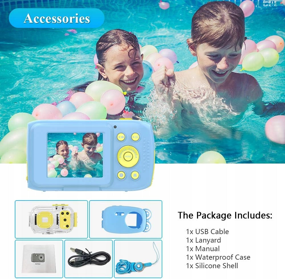 Waterproof camera for kids, with 1080P video recording Brand no brand