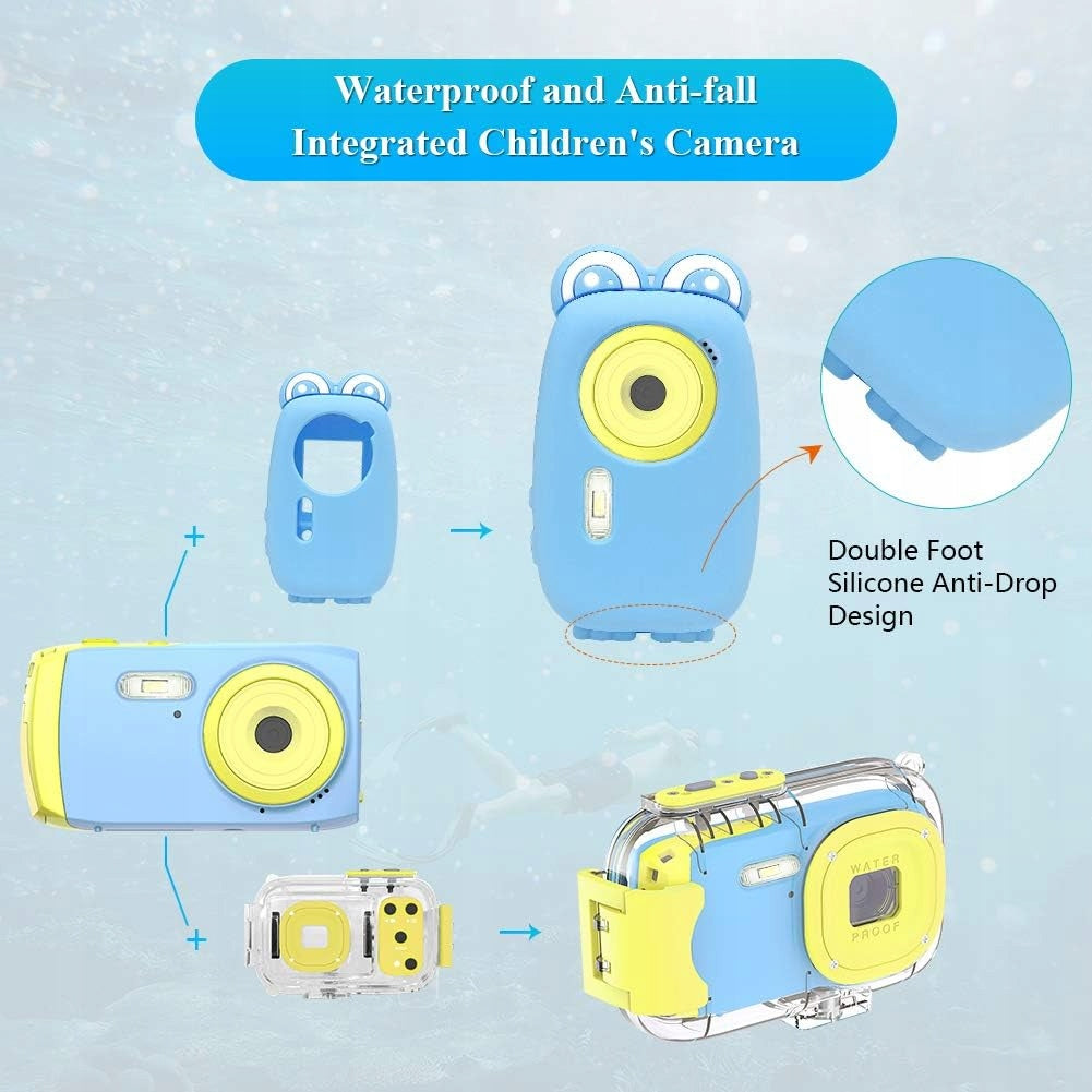 Waterproof camera for kids, with 1080P video recording Manufacturer code 5904133217432