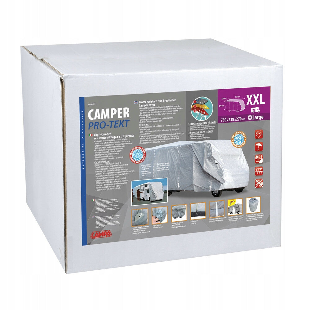 Waterproof cover for motorhome size XL Manufacturer's catalog number 20223