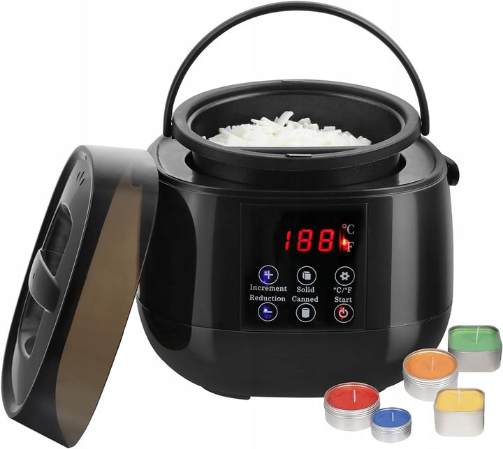 Wax Heater NaSmart LED Display Black 500ml 100W