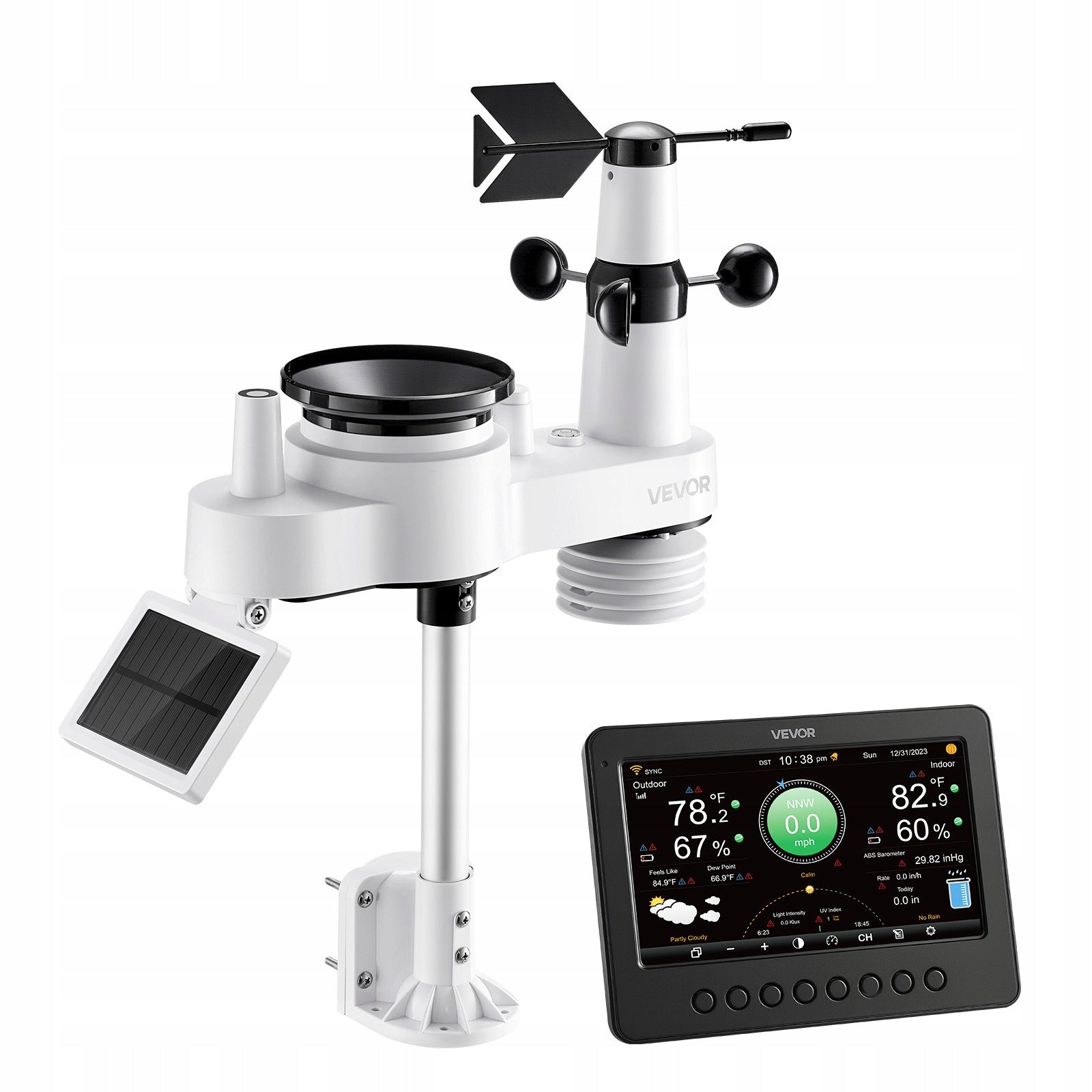 Weather Station 7W 1 17,78CM TFT Screen Weather Forecast And Wind Speed