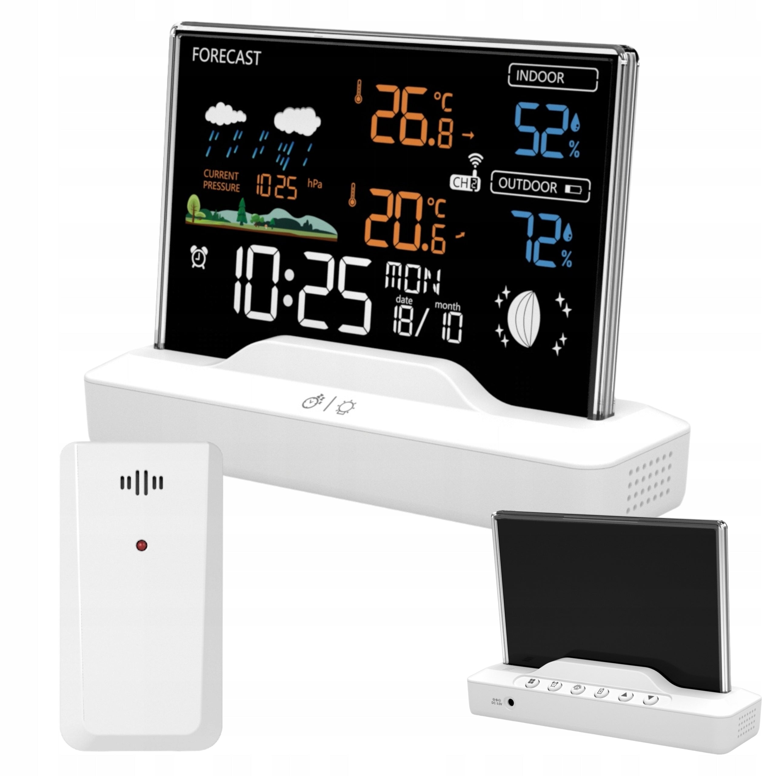 Weather Station WEATHER Wireless METEO Hygrometer Barometer Thermometer