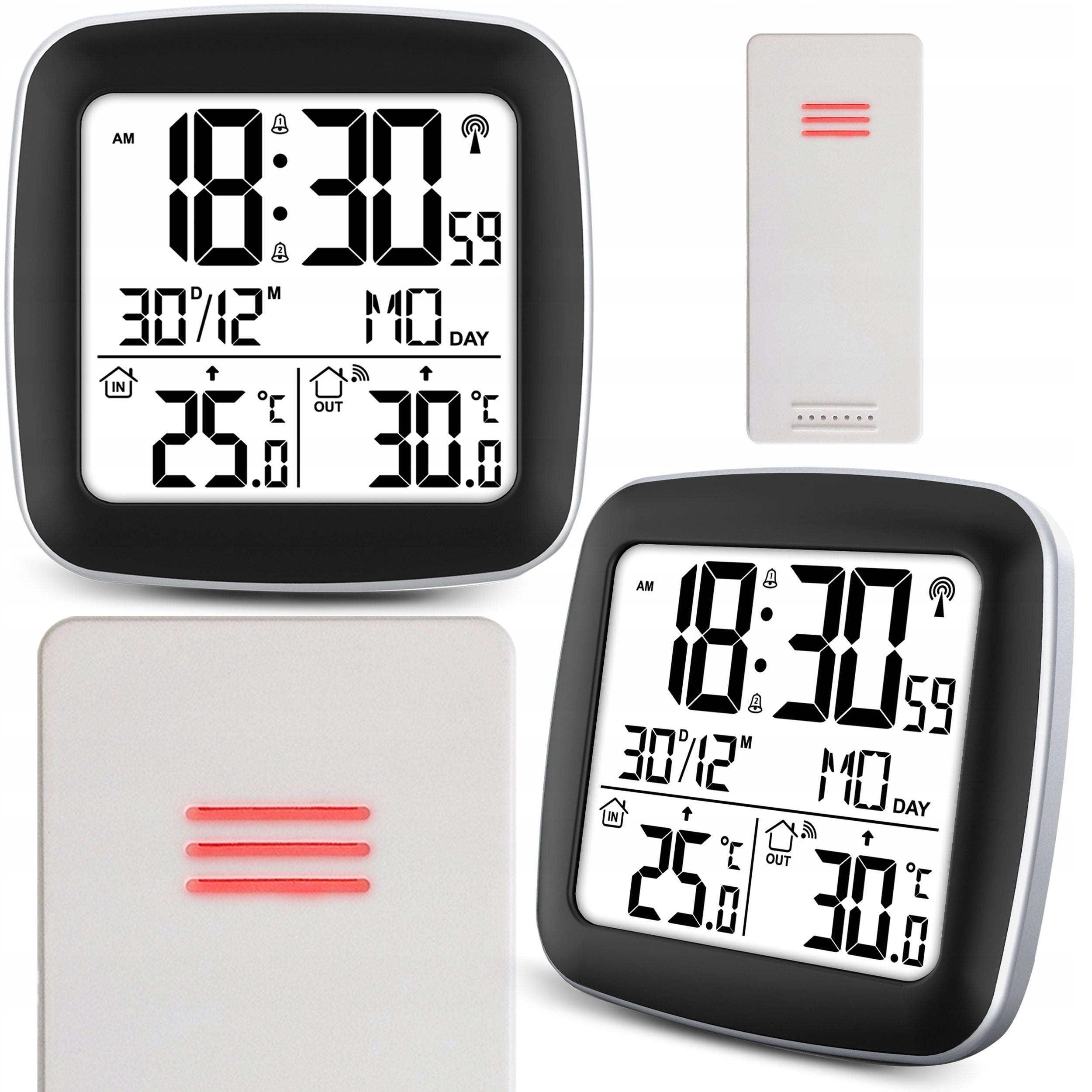 Weather Station Wireless Barometer Thermometer + External Sensor