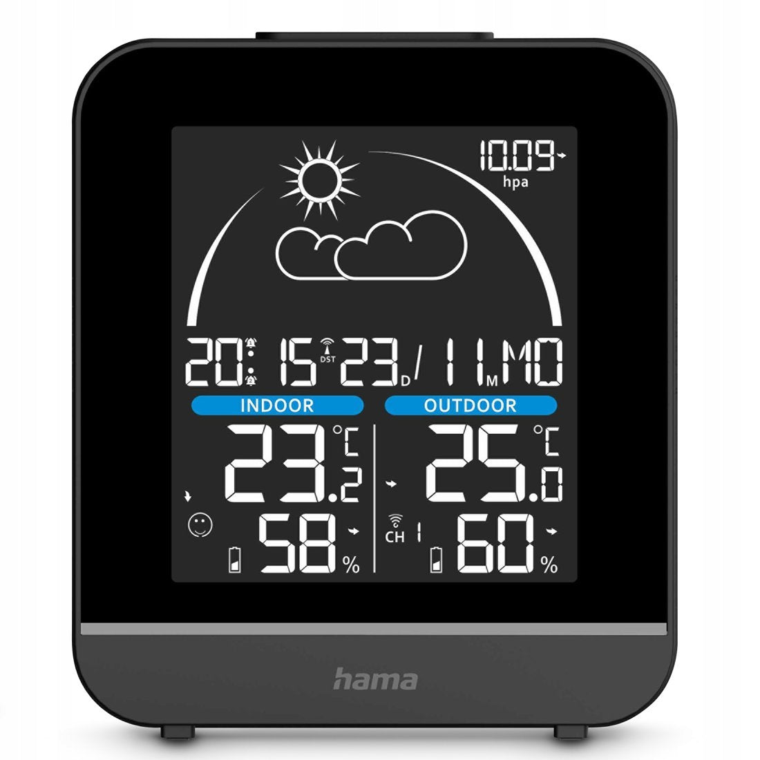 Weather station Hama La Gomera thermometer hygrometer barometer Packaging status original