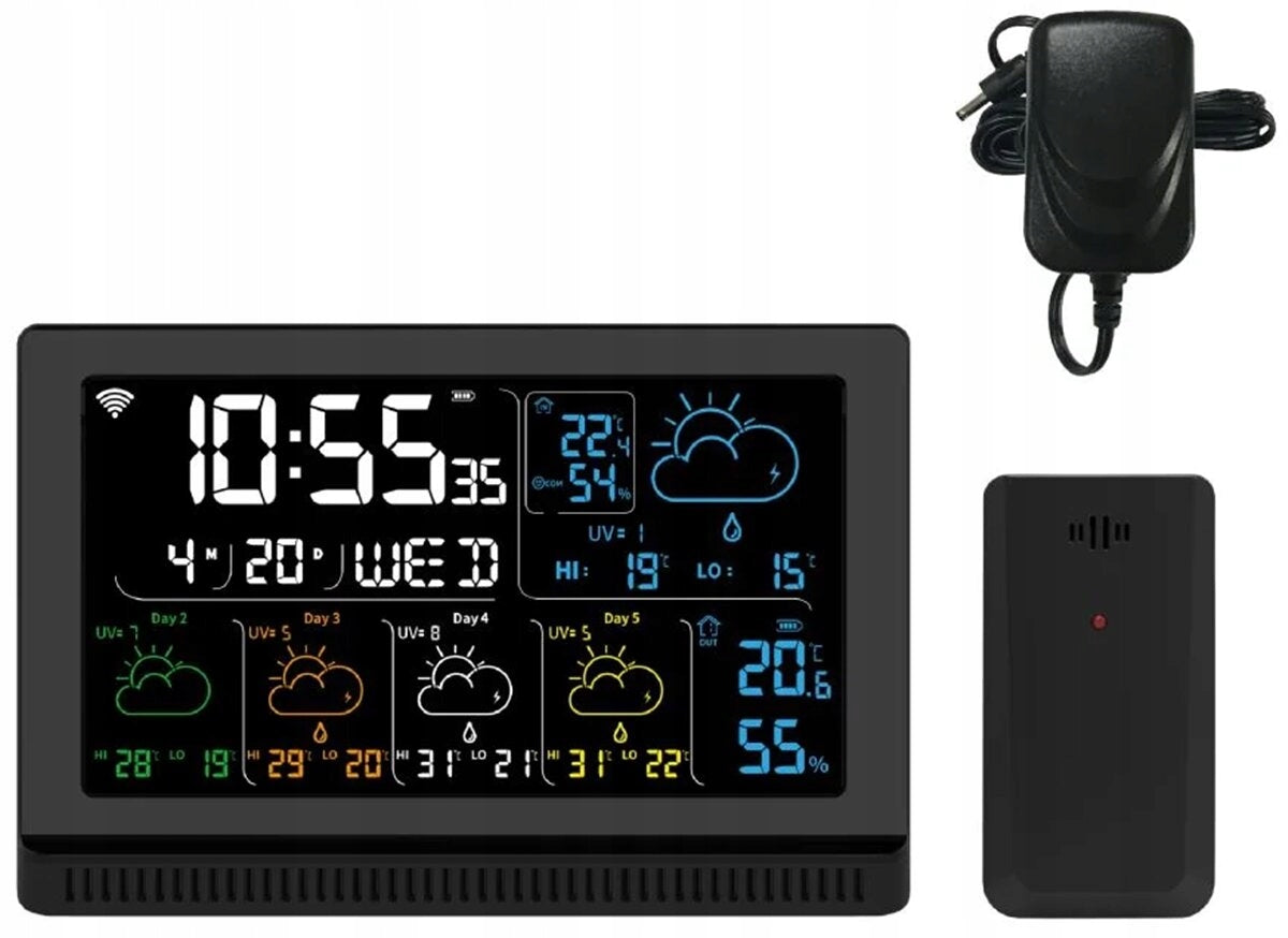 Weather station MANTA Windy Smart MT0200B Batteries included no