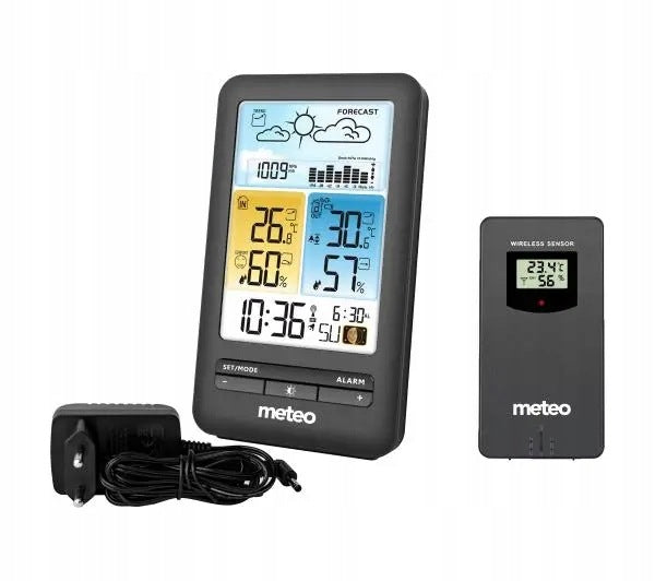 Weather station Meteo SP98 Clock Alarm Clock Date Weather Forecasting