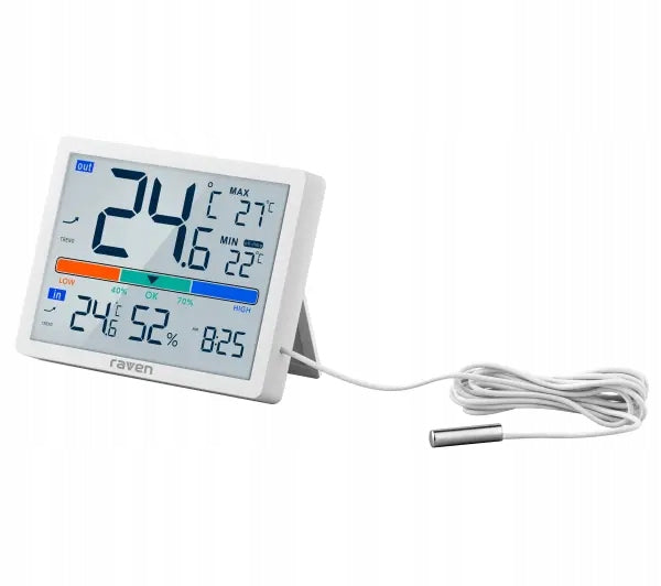 Weather station Raven ESPOG09 Magnet for metal surfaces LCD screen