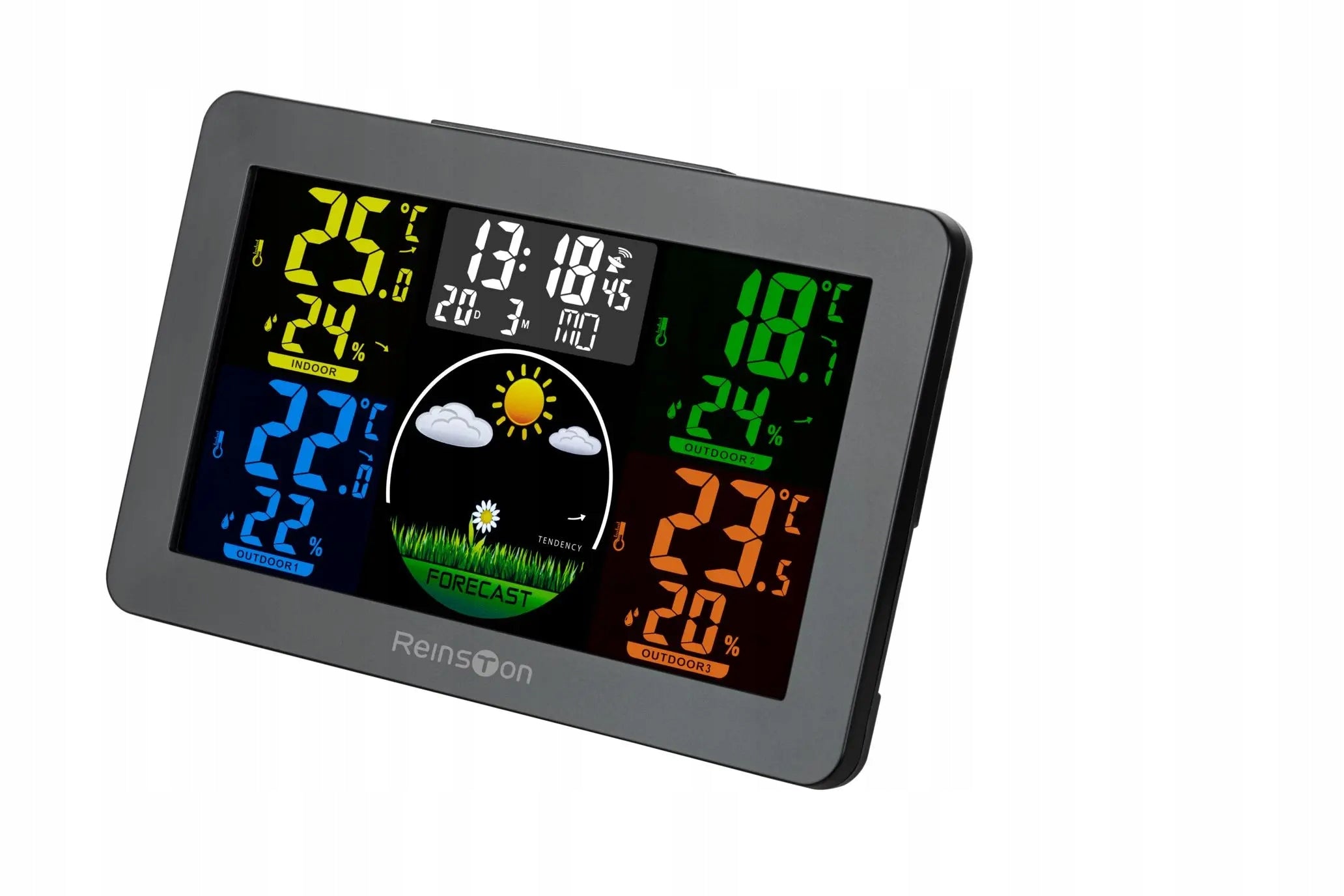 Weather station Reinston ESPOG08 Alarm Date Hour 3 Sensors Manufacturer code ESPOG08