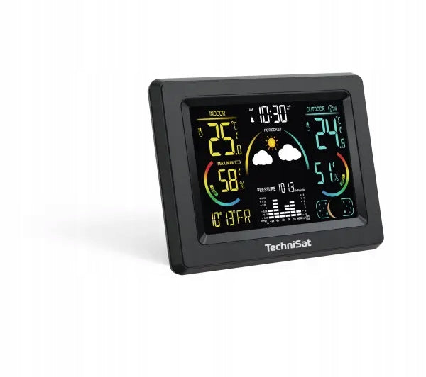 Weather station TechniSat IMETEO 600 Alarm clock and nap function Batteries included no