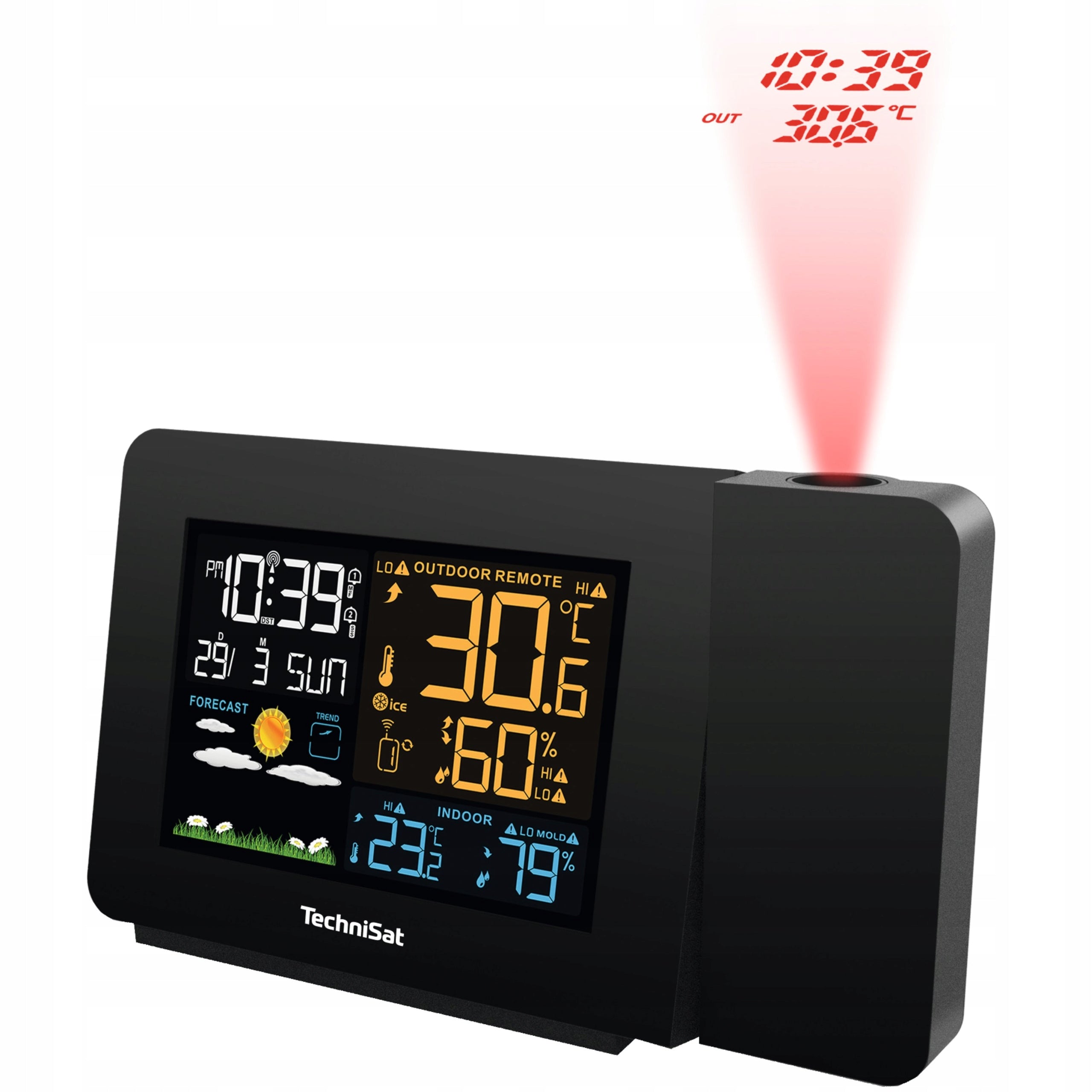Weather station TechniSat IMETEOP1 black Manufacturer code 76-4967-00