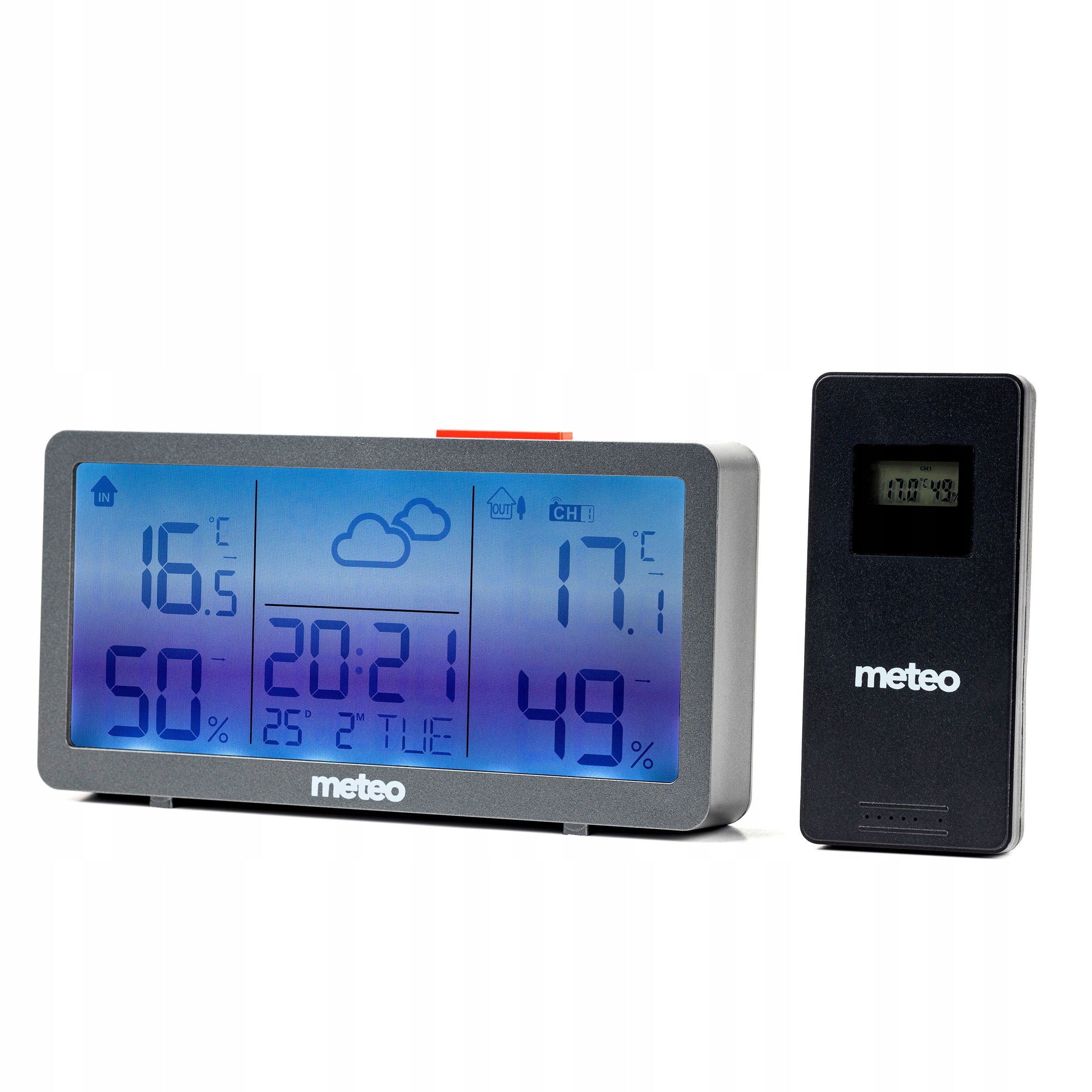 Weather station meteo weather hygrometer thermometer clock SP203 Packaging status original