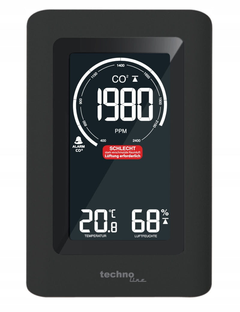 Weather station smog air quality meter Technoline WL1030 CO2 Brand Technoline