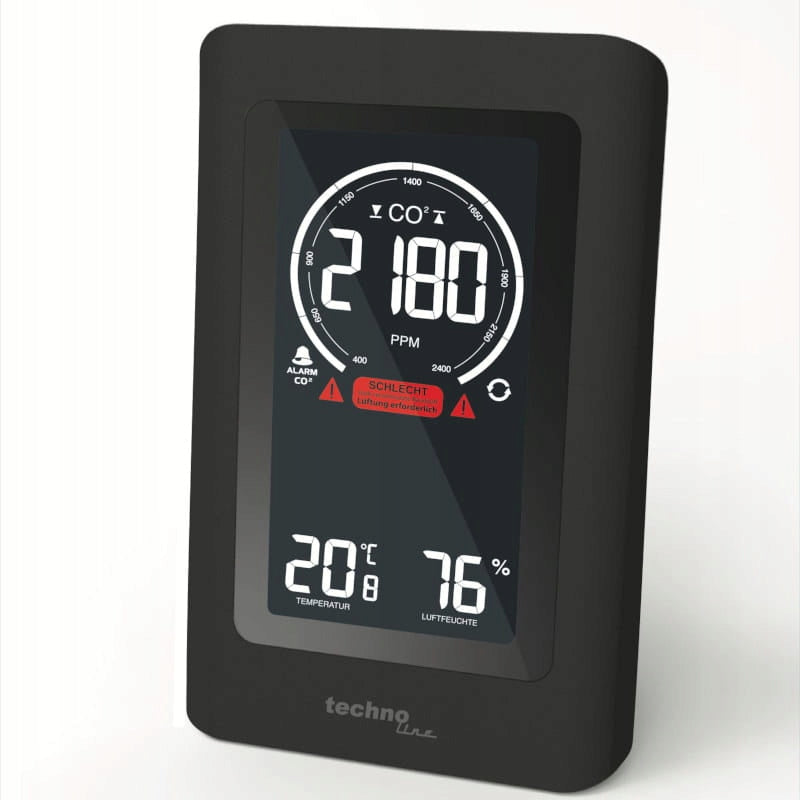 Weather station smog air quality meter Technoline WL1030 CO2