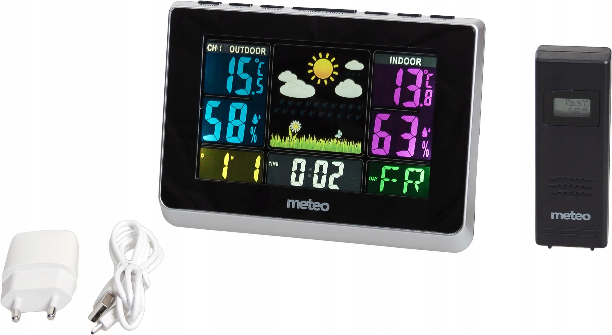 Weather station/weather METEO SP62s color screen