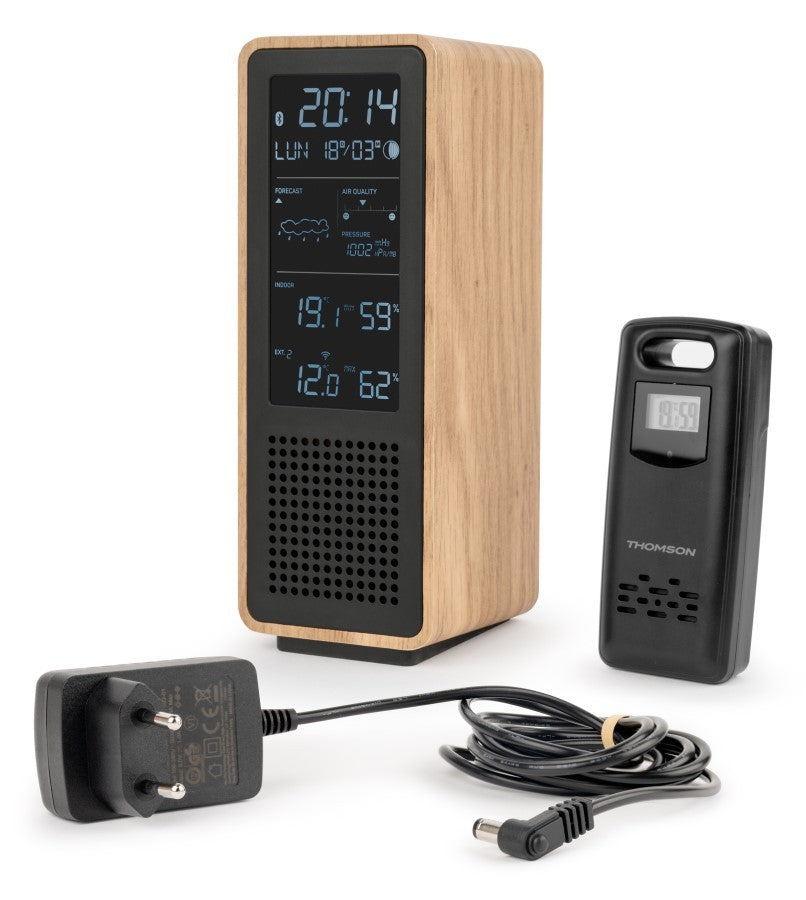 Weather stations Thomson WS102TBK with Bluetooth speaker and FM radio