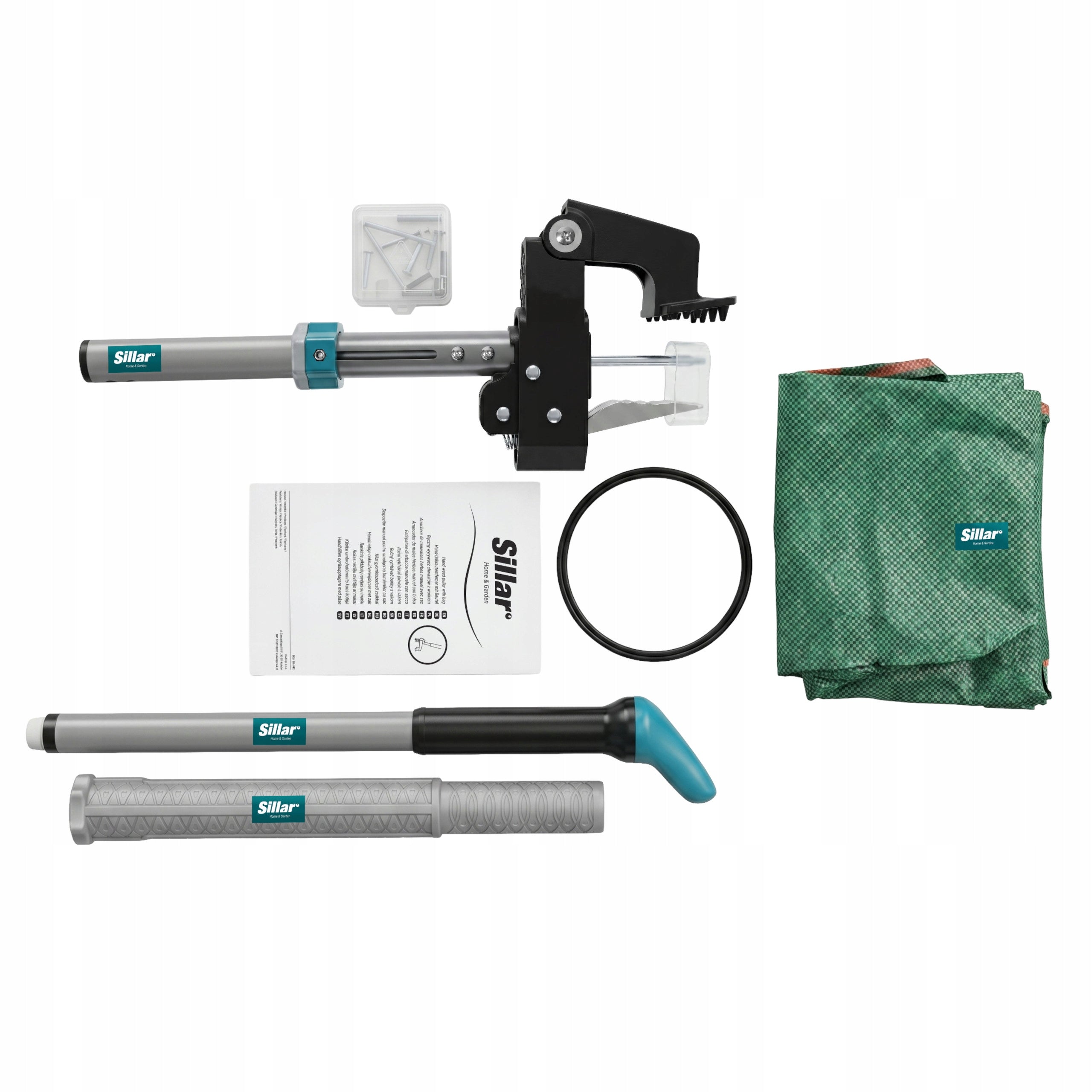 Weed Puller Telescopic Handheld Cutter Adjustable Metal Garden Packaging status original