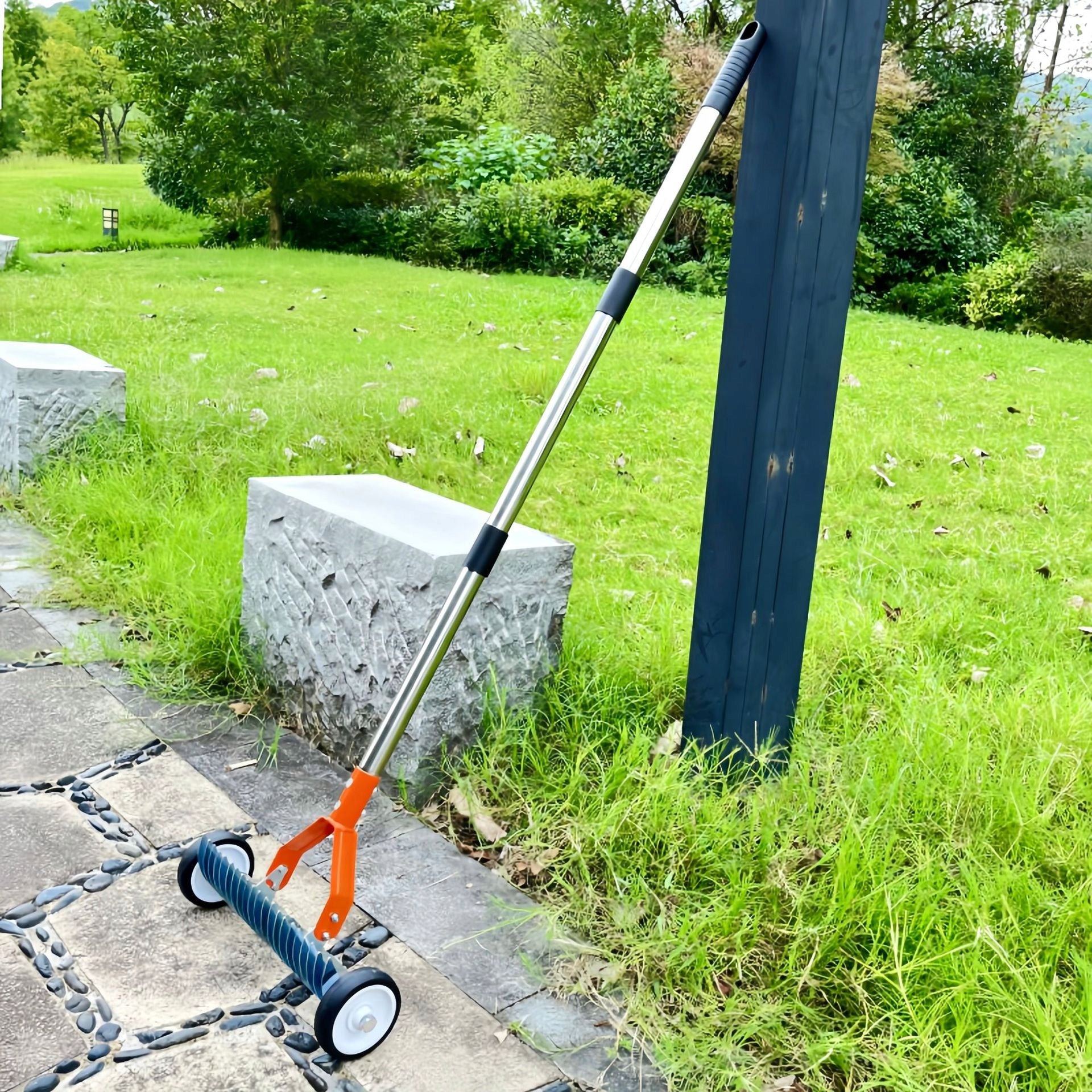 Weed Rake Leaf Rake Garden Cleaner Rake Wheeled Cultivator EAN (GTIN) 7841937211823