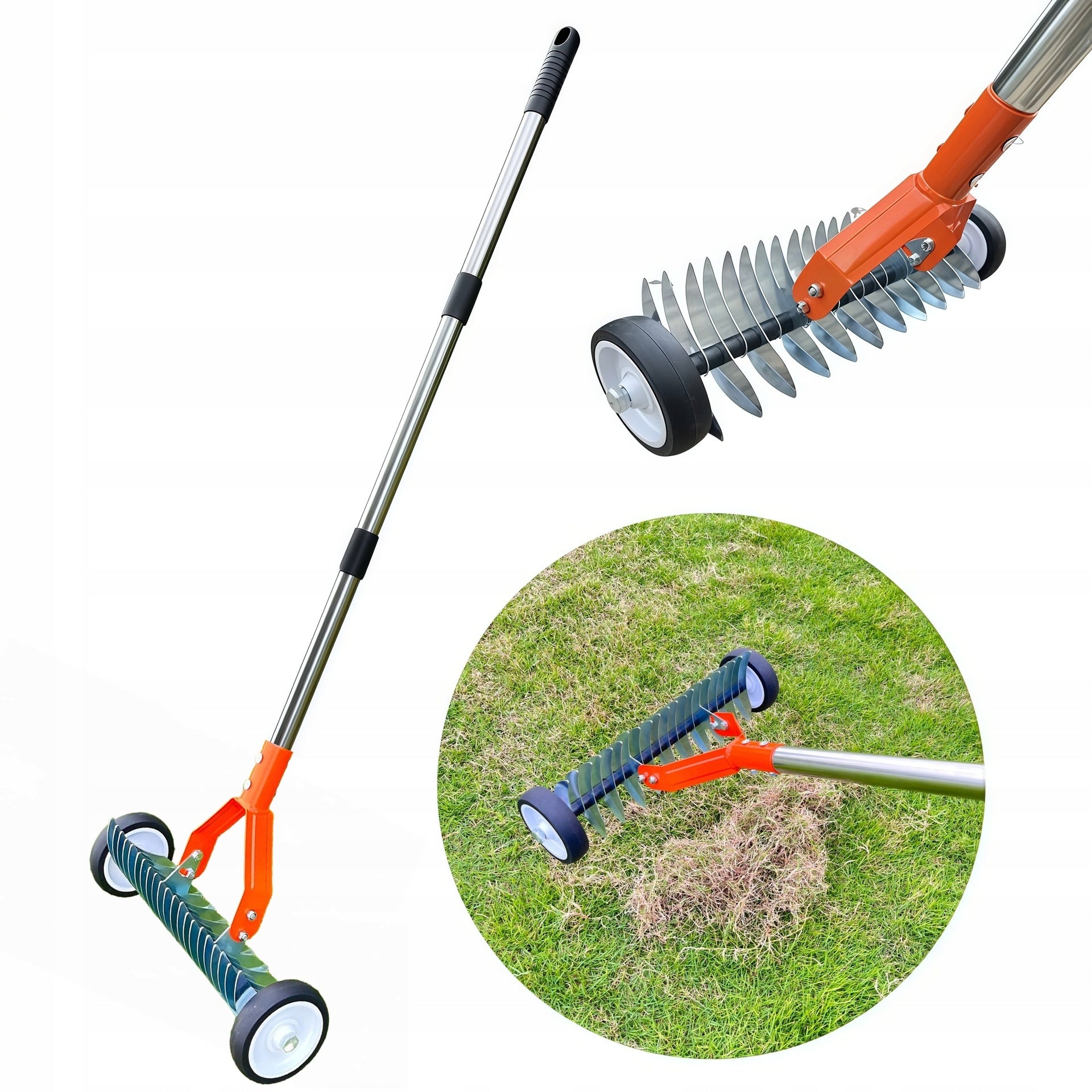 Weed Rake Leaf Rake Garden Cleaner Rake Wheeled Cultivator Manufacturer code 7841937211823