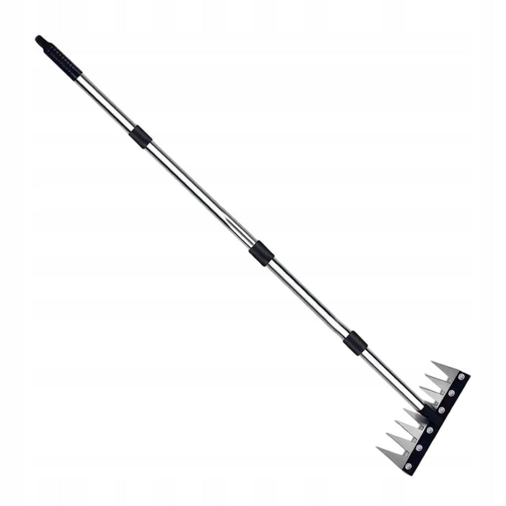 Weeding Rake Gardening Rake Detachable Versatile Weeds Remover Uprooting Brand no brand