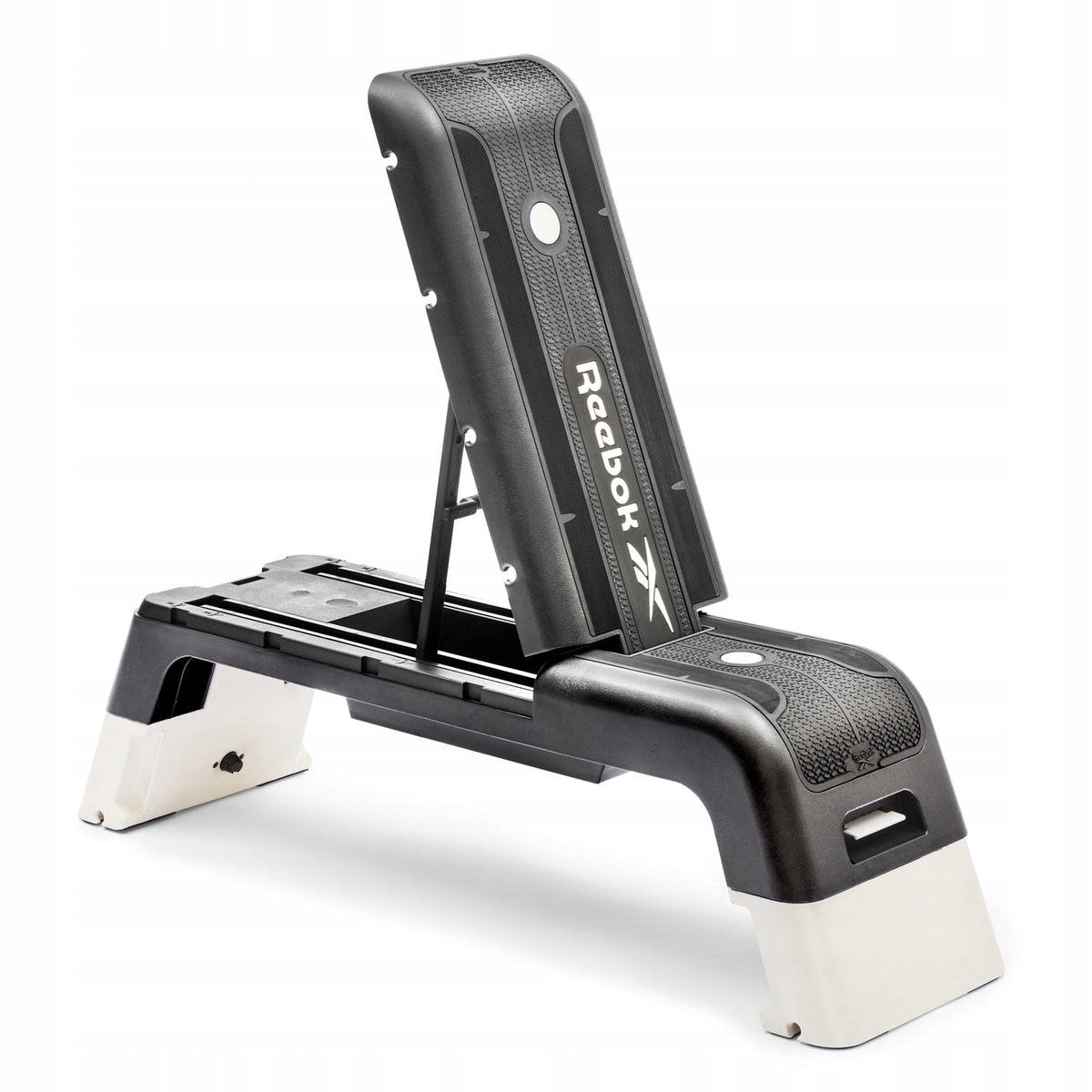 Weight bench and Step 2in1 Reebok Deck - WHITE