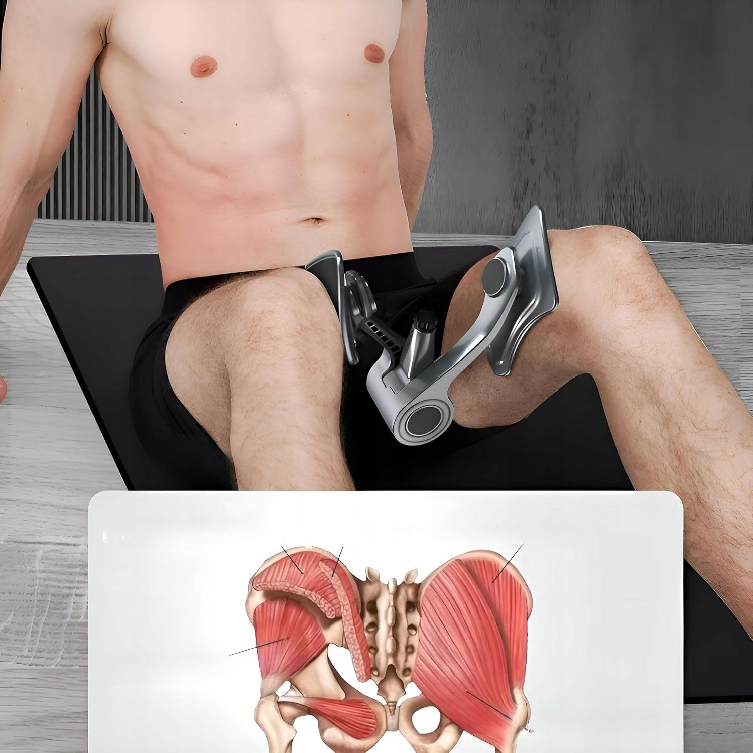 Weight for leg exercises 0,50 kg grey Manufacturer code 769284864981