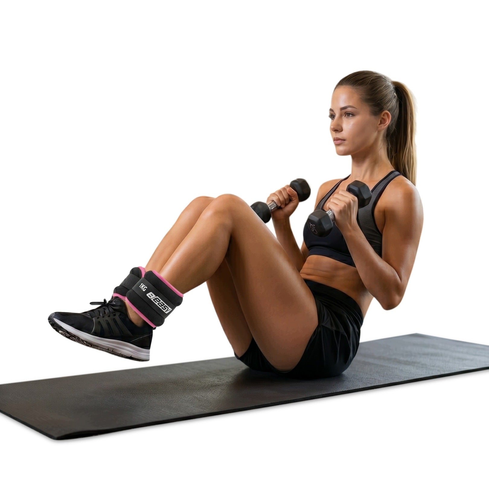 Weight plates EasyFit Comfort 1 kg for wrists and ankles with metal (pair) Packaging status original