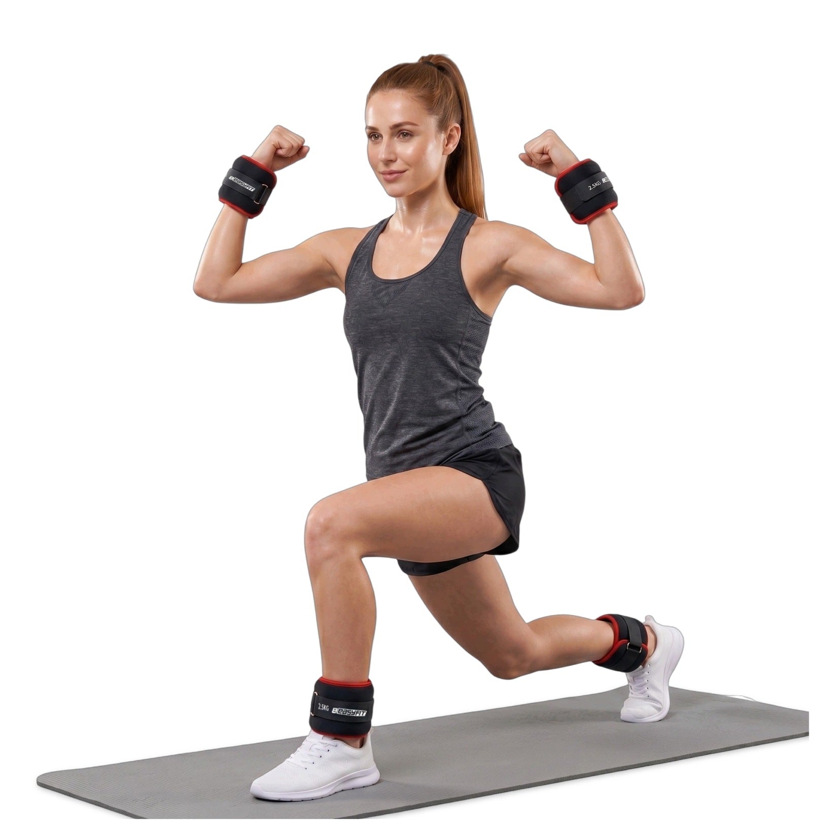 Weight plates EasyFit Comfort 2,5 kg for wrists and ankles with metal (pair) Packaging status original