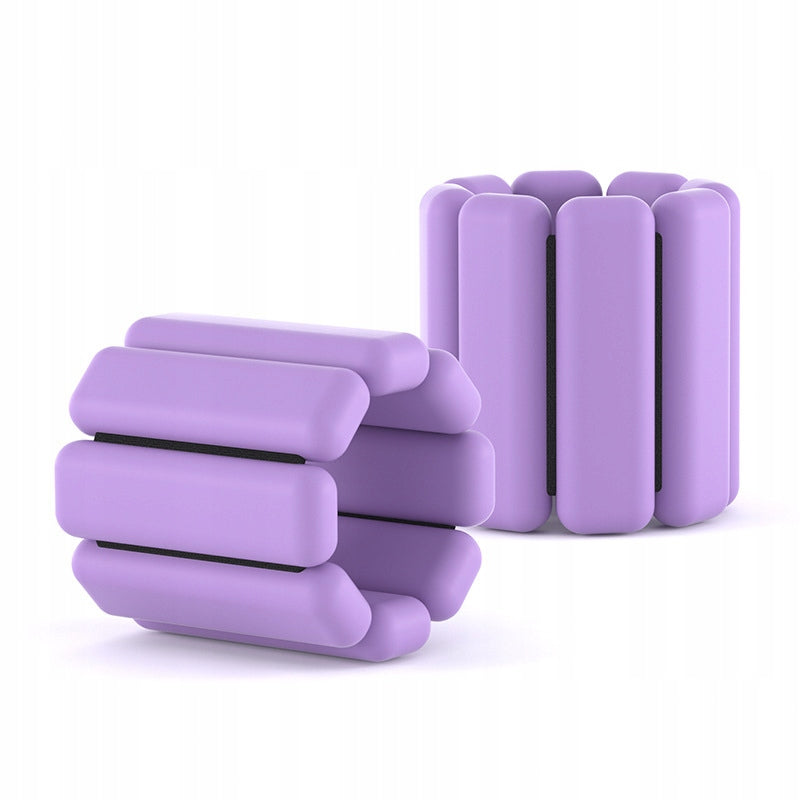 Weight plates Silicone-Steel for Wrists/Cubes 2x0,5kg Purple