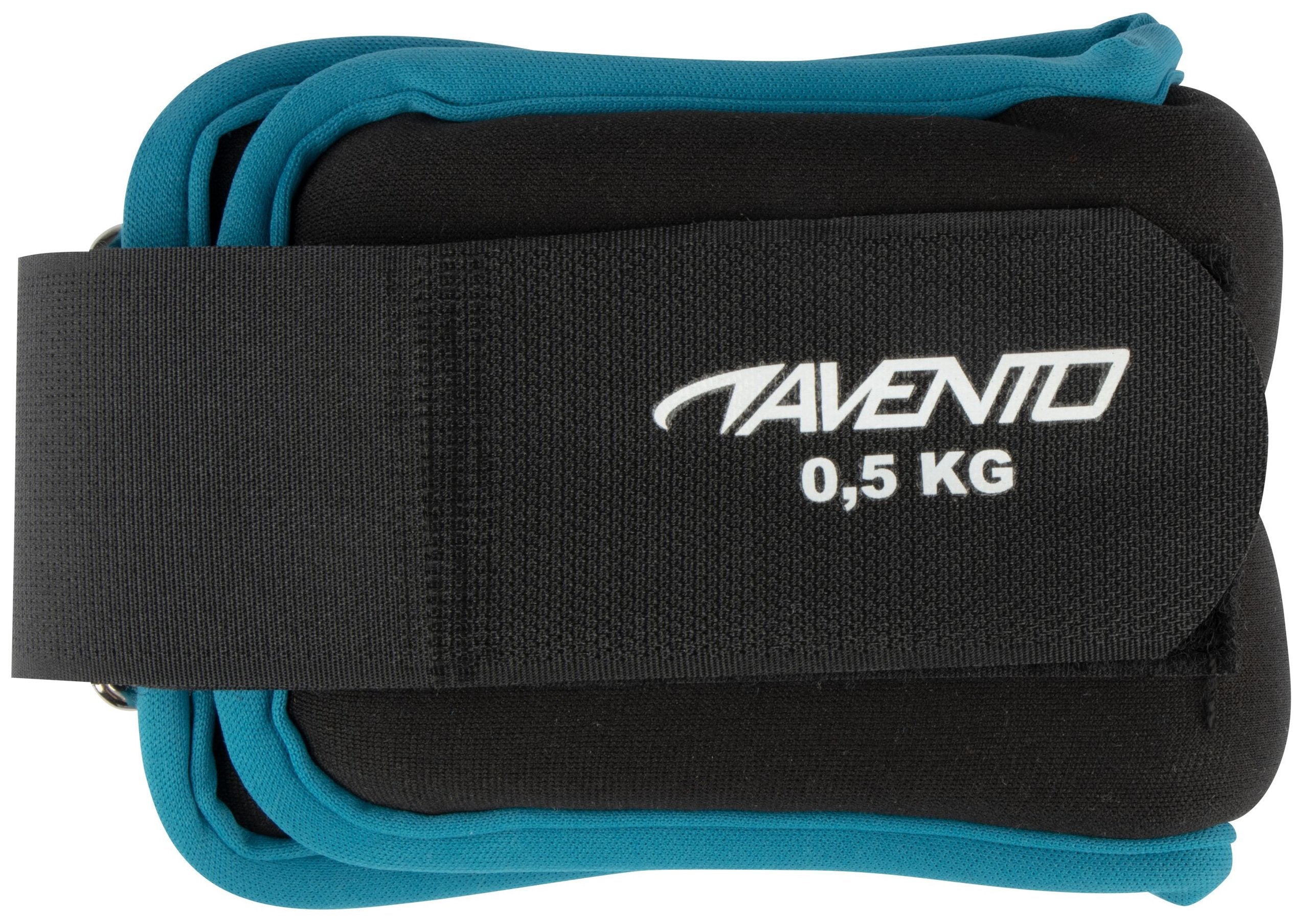 Weight plates ankle weights wrists neoprene legs AVENTO 2x0,5kg Manufacturer code 42AD-BKB