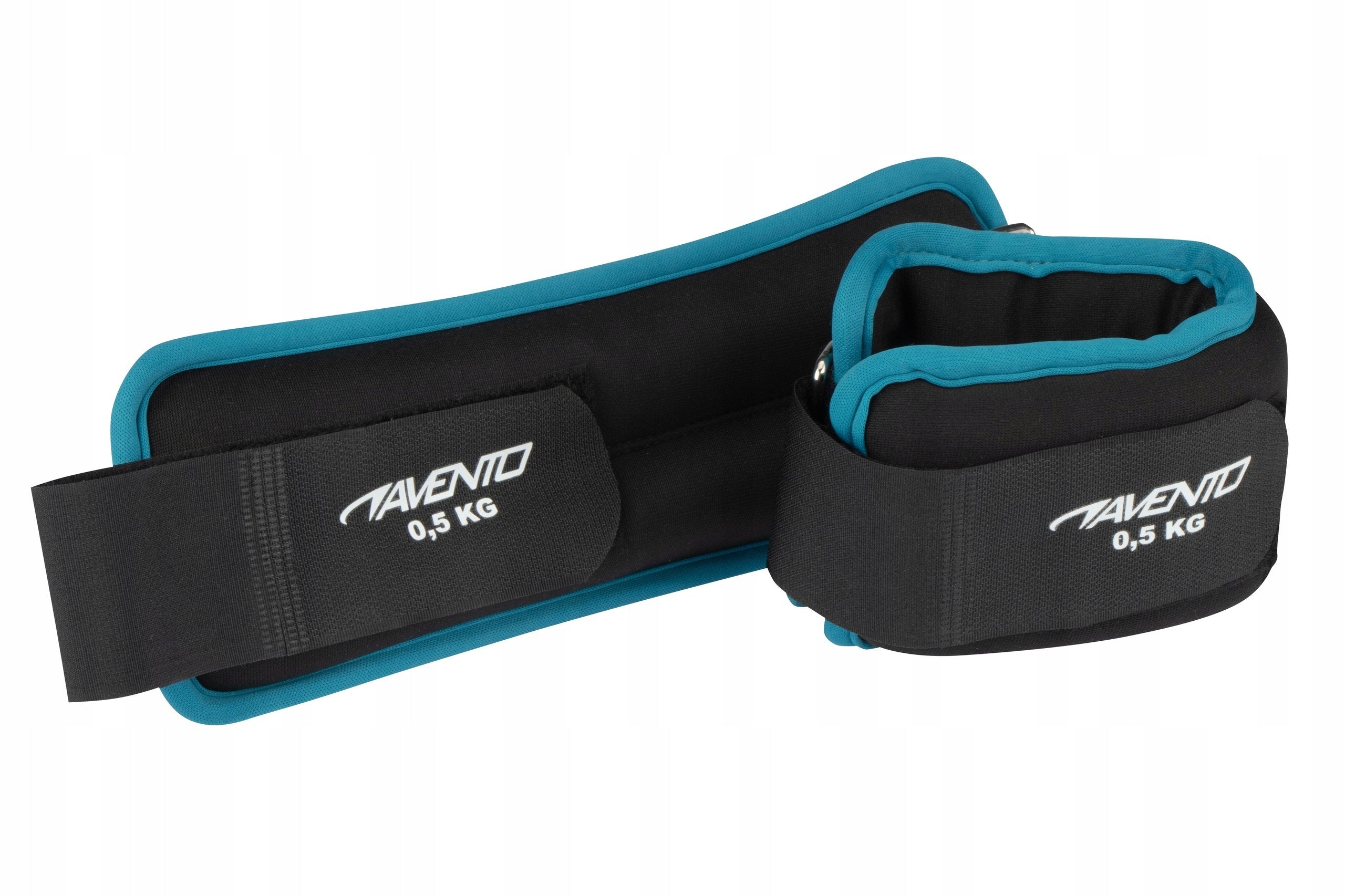Weight plates ankle weights wrists neoprene legs AVENTO 2x0,5kg Packaging status original