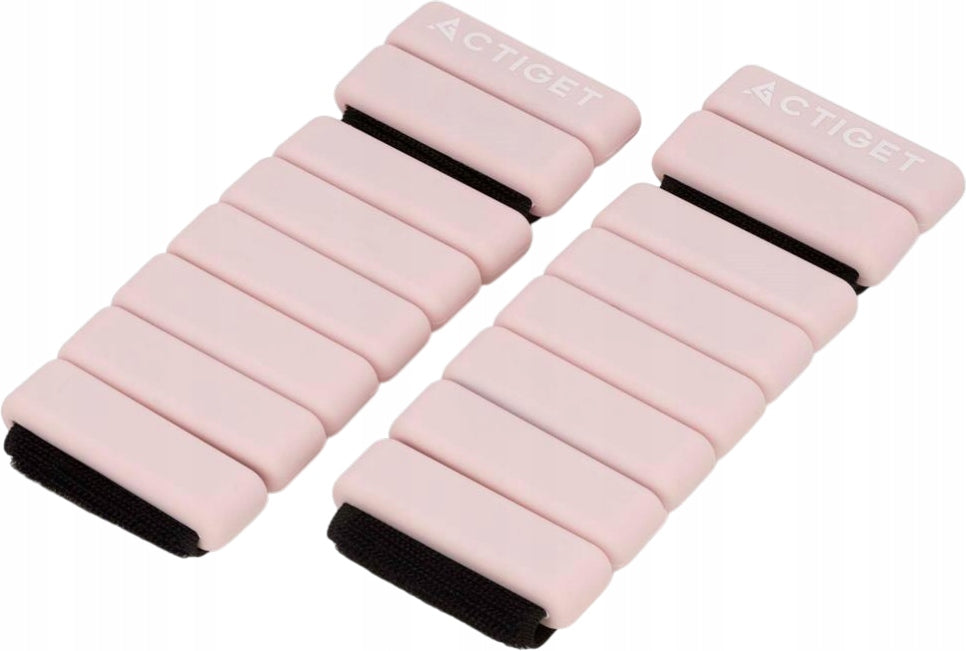 Weight plates for arms and legs Actiget 0.5 kg Light pink 2 pcs. ACT0125 Brand ACTIGET
