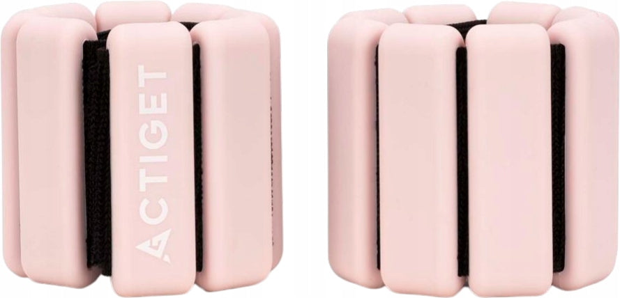 Weight plates for arms and legs Actiget 0.5 kg Light pink 2 pcs. ACT0125
