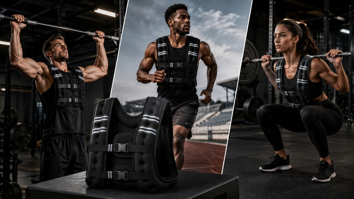 Weighted vest 10kg training, adjustable, women's men's exercise vest Manufacturer code 5903814686635_SUPERO_VEST_BAG_10KG