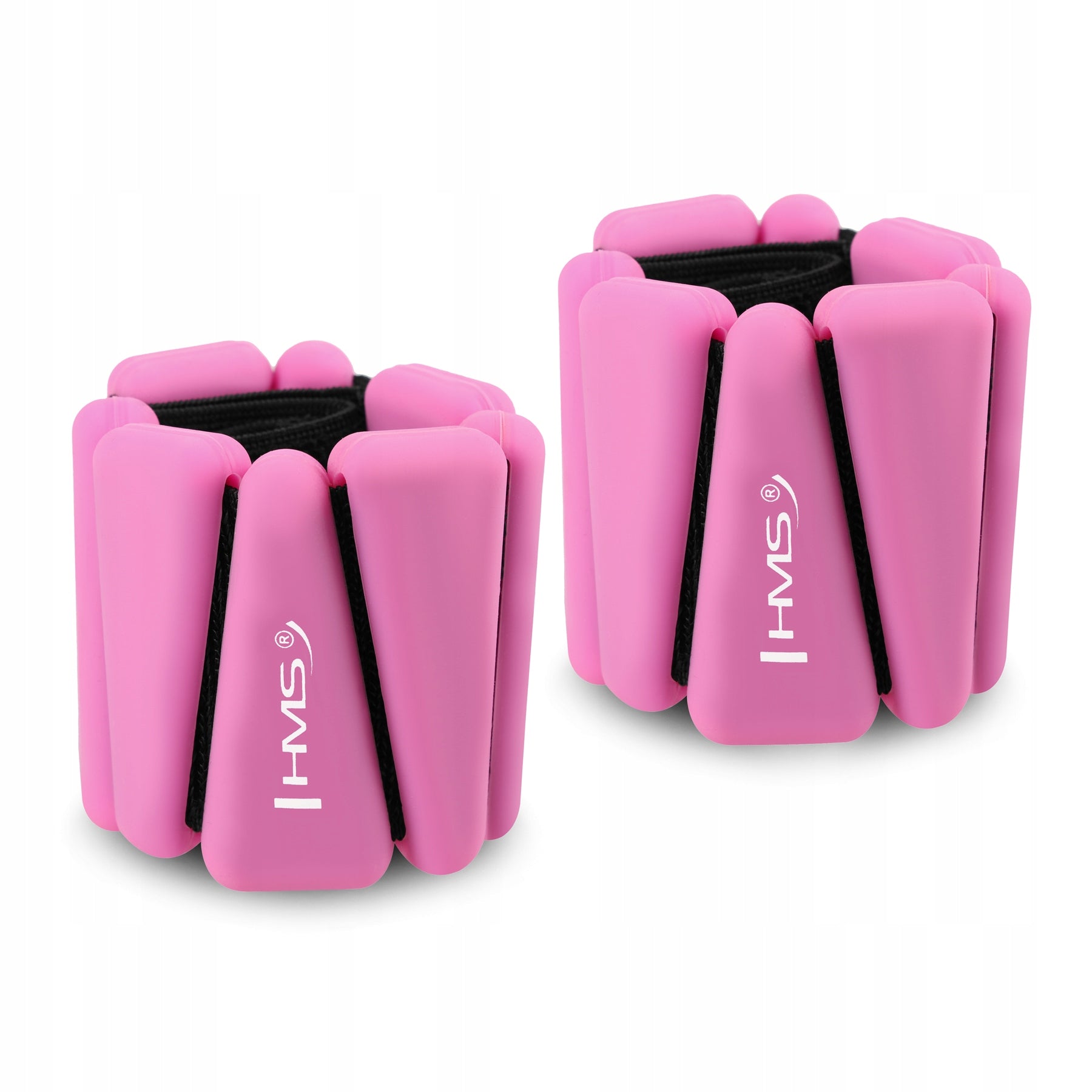 Weights For Ankles and Wrists For Exercise Silicone 2x0.5 kg Pink