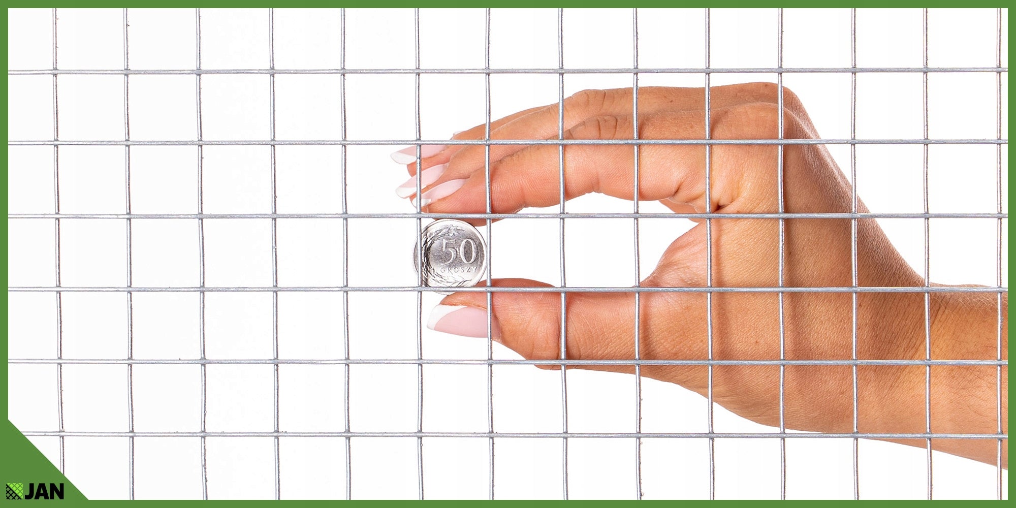 Welded Mesh OC 19x19x0,8mm for Aviary Fence 25m2 Cages Breeding Manufacturer code Siatka Zgrzewana OC 19x19x0,8mm na Woliery