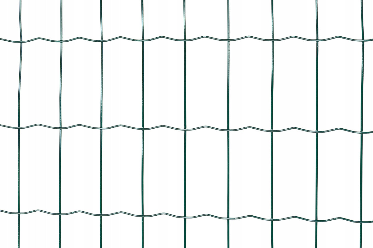 Welded fence net 2,2 60cm GREEN 100x50 cm H 0,6m x 25mb Manufacturer Trójka