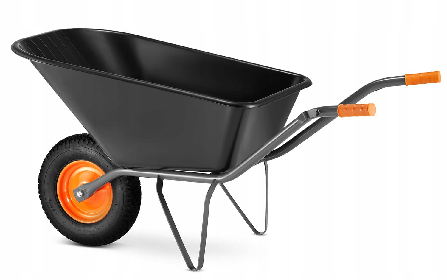 Welded garden wheelbarrow HIGHER PVC bowl HIGHER 150L 210kg Capacity 150 l