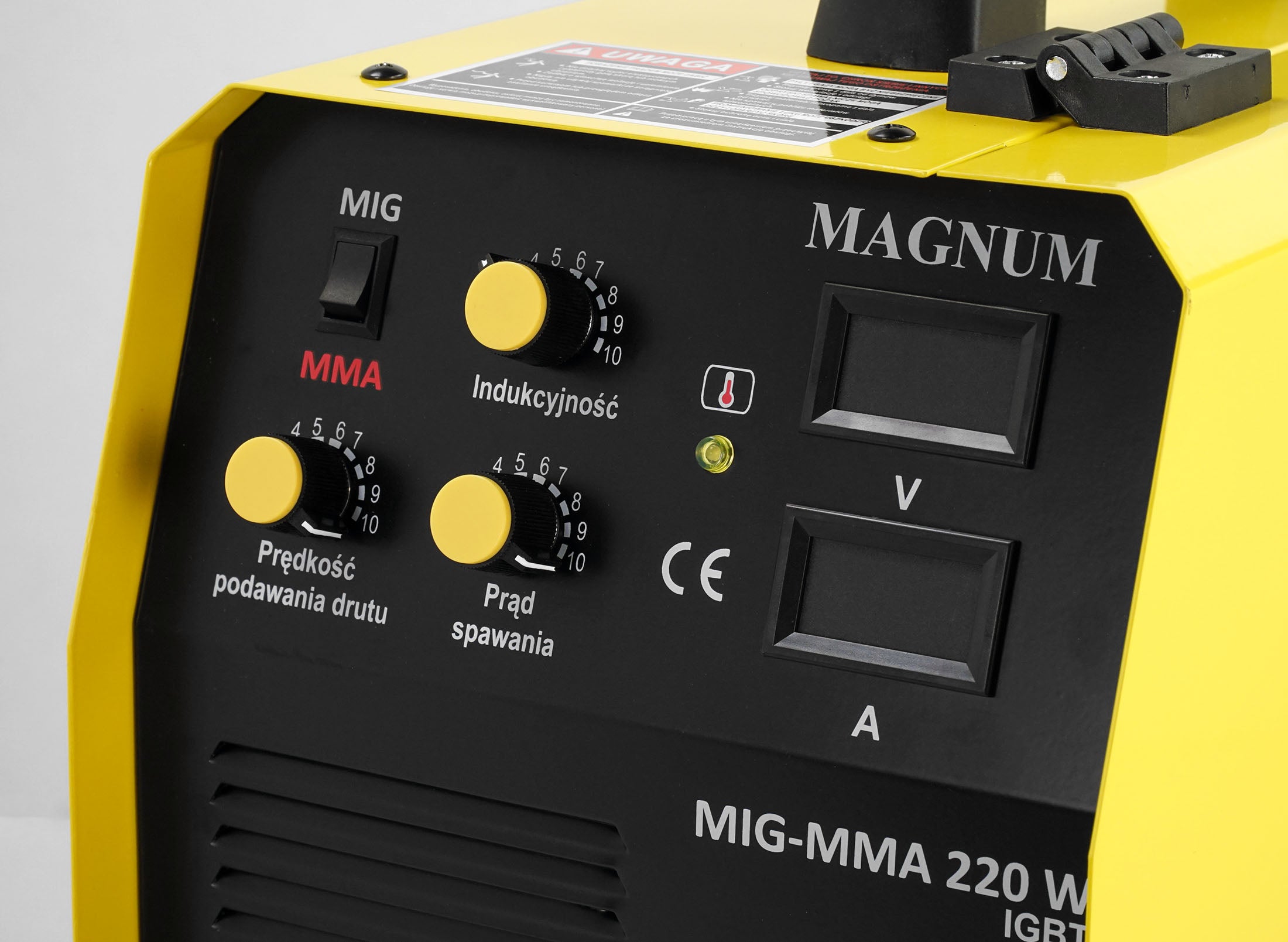 Welder MIGOMAT MIG MAG MAGNUM MMA INVERTER 220W 230V 60% IGBT CHASSIS Manufacturer code U MI 220W MMA MAPL-15