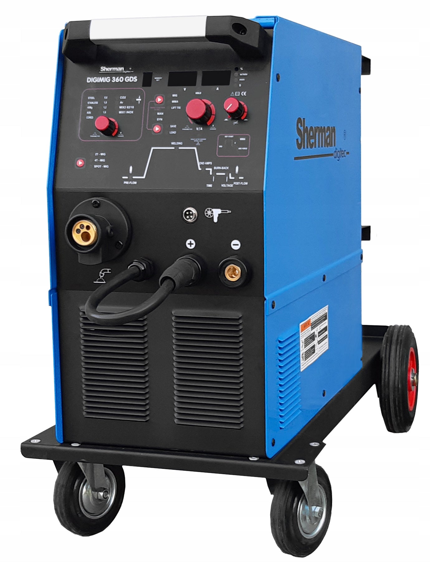 Welder MIGOMAT Sherman DIGIMIG 360 4x4 MAG SYN Brand Sherman