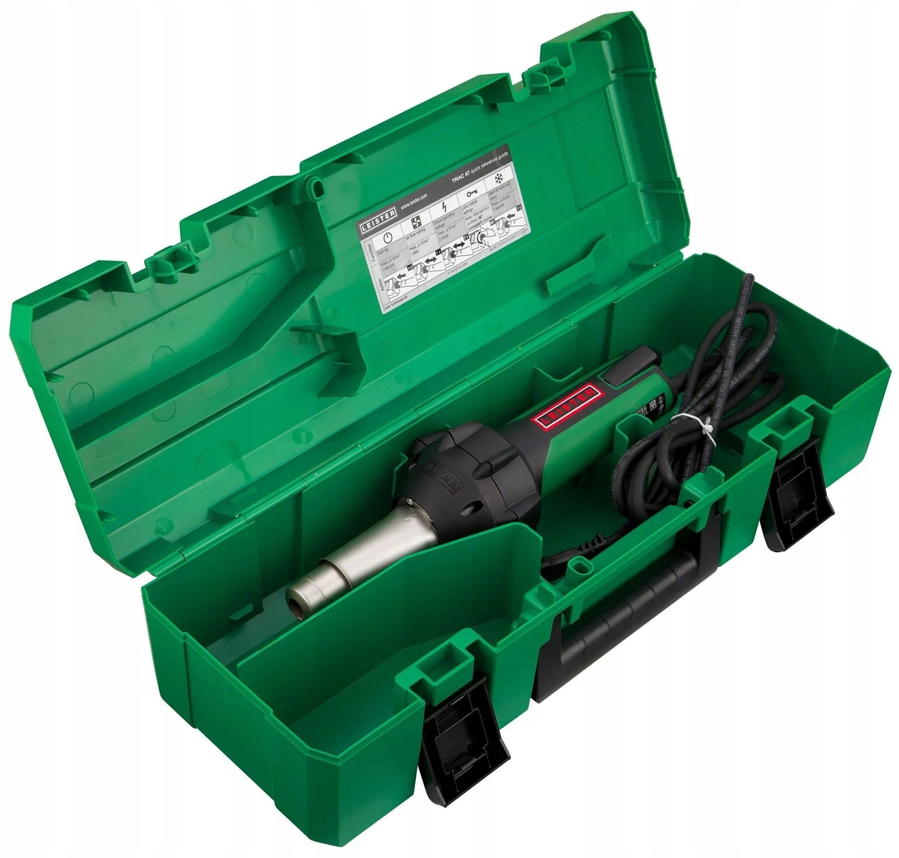Welding Machine Blower for TARPAULIN REPAIR Leister Triac AT + SUITCASE Packaging status original