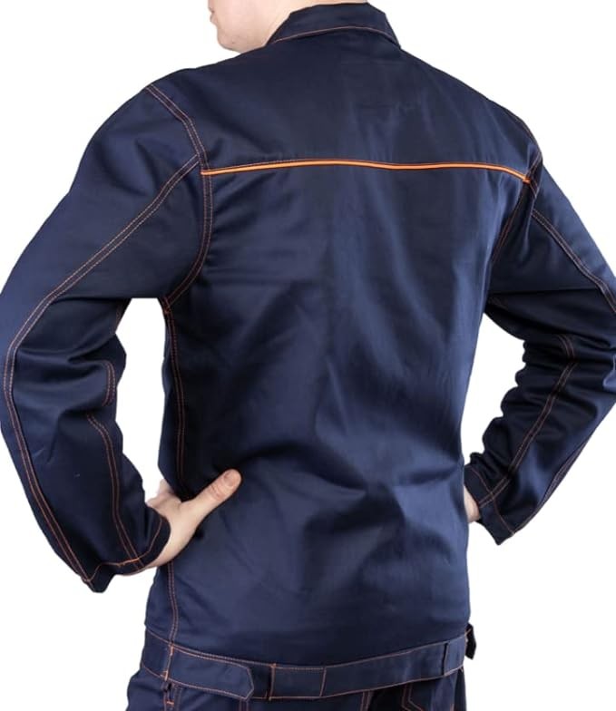Welding clothing FLAME RETARDANT set ANTISTATIC trousers + SWEATSHIRT 48 Size 48