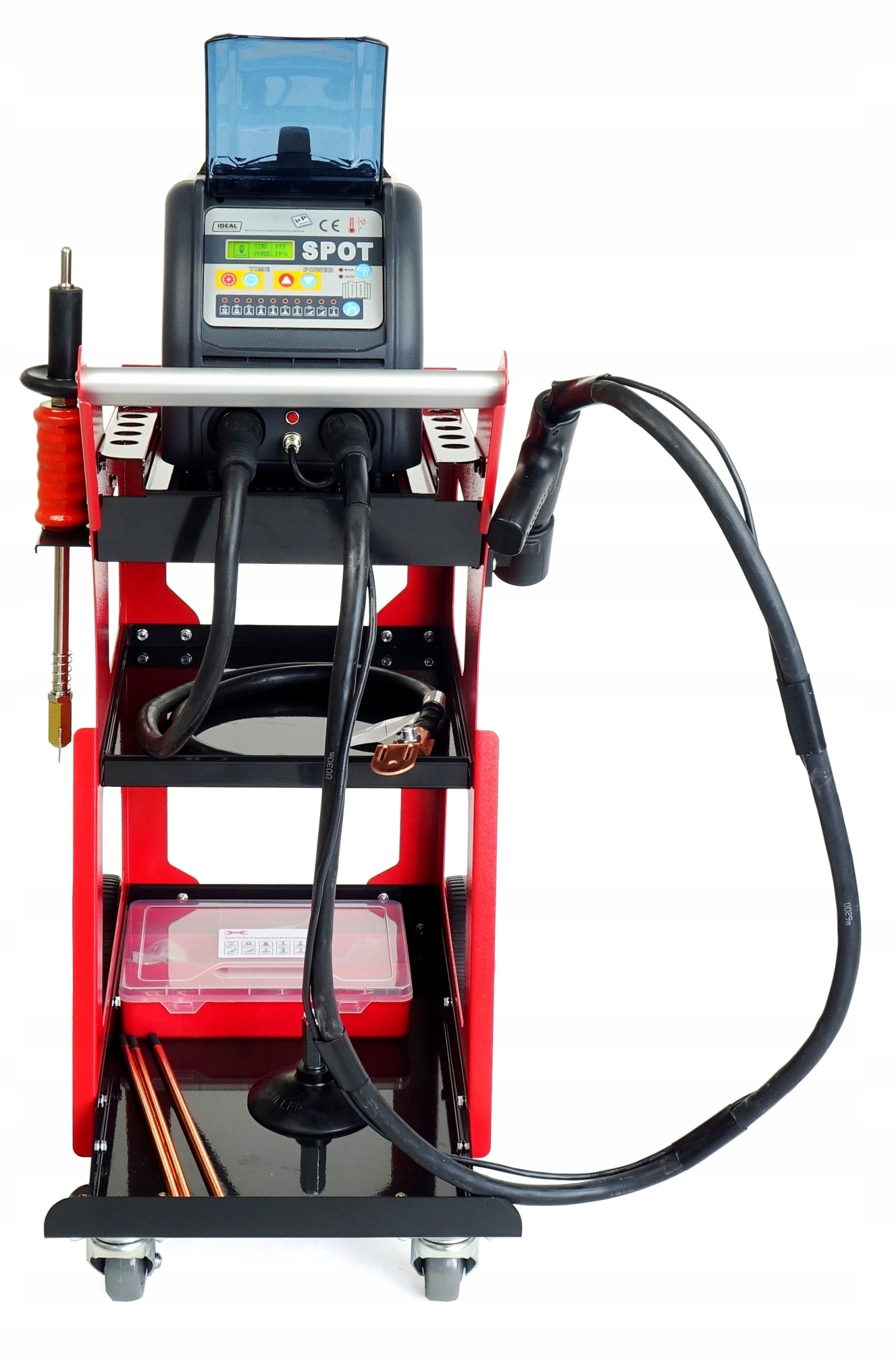 Welding machine IDEAL TECNO PULLER 5100 DIGITAL 400V with trolley Spotter Accessories Manufacturer code TPULL5
